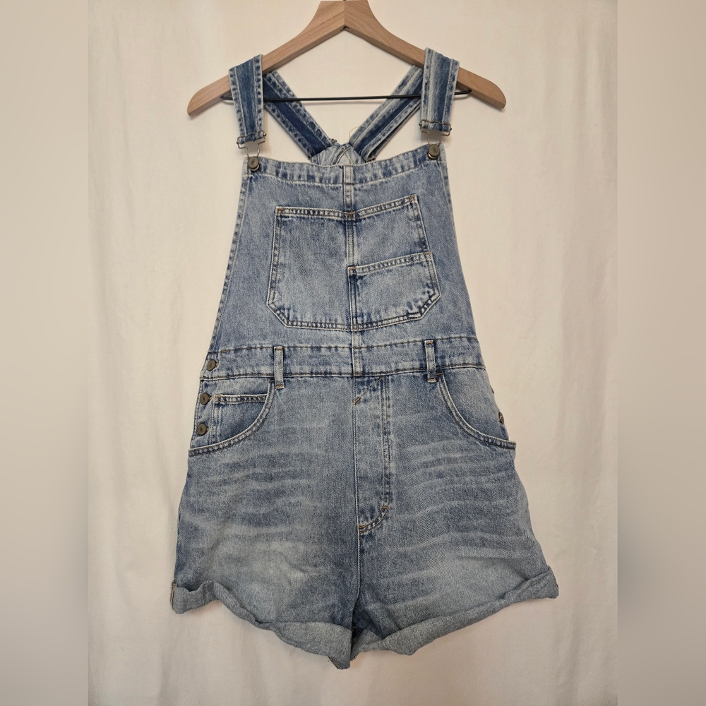 Free People We The Free Ziggy Shortalls Size XL